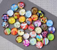 Colorful magnets.