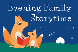 evening family storytime