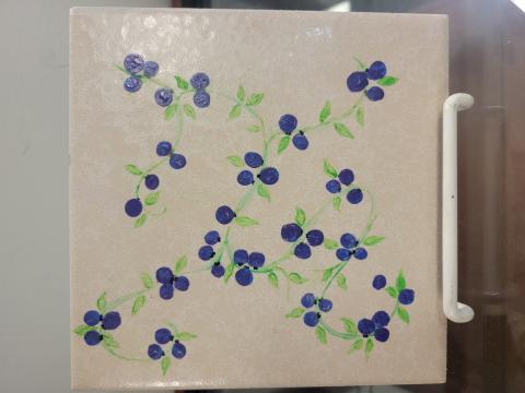 Painted Tile