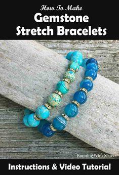 Gemstone Stretch Bracelets