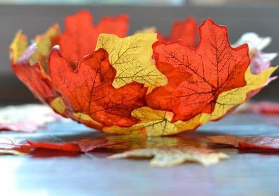 Fall Leaf Bowl