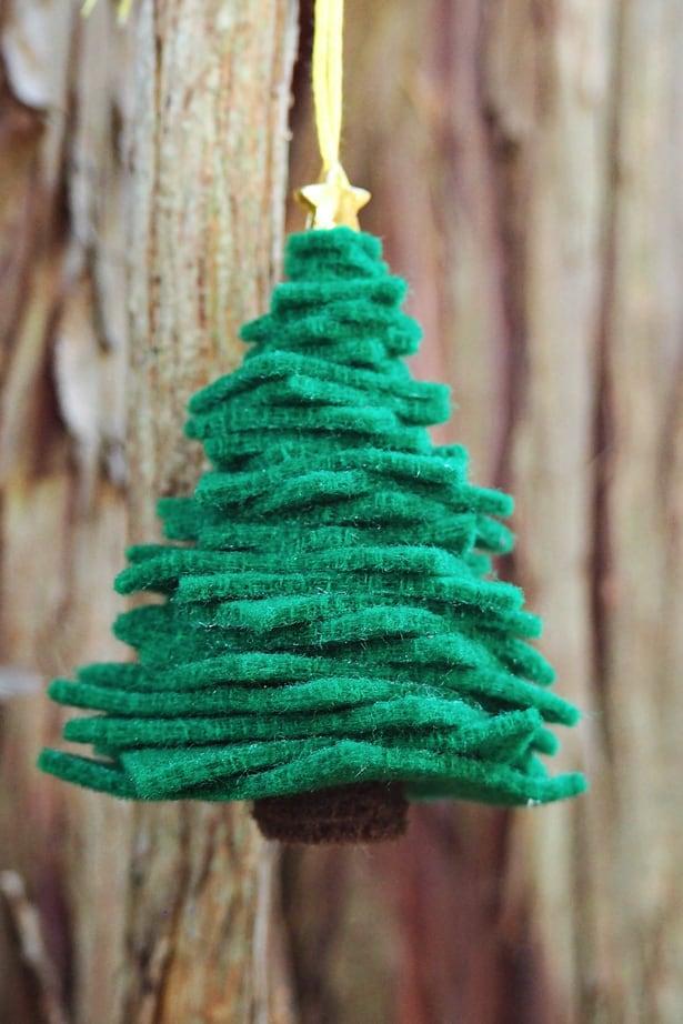 Felt Christmas Tree Ornament