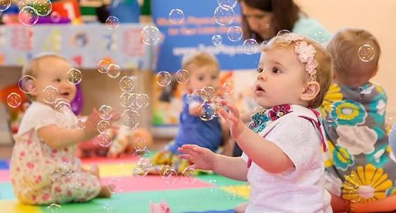 babies and bubbles