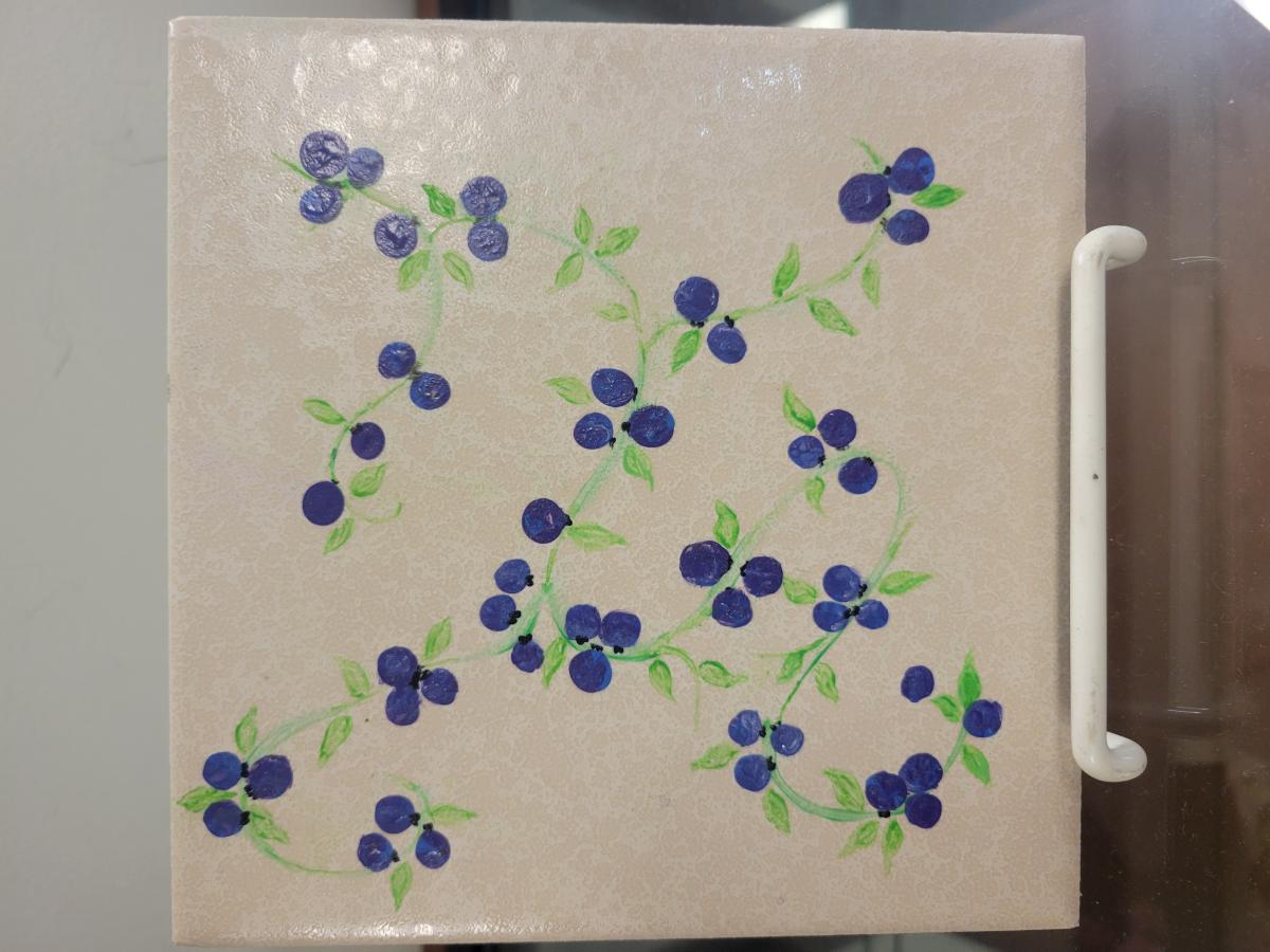 Painted Tile