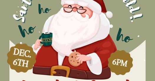 Santa visit 12/6 @ 6pm